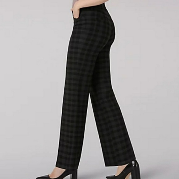 LEE Jeans Women's No Gap Waistband TUMMY CONTROL Trouser Size 12 Medium NWT - Picture 5 of 9